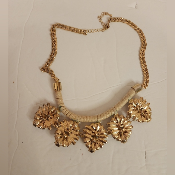 Treska Cord Multicolor Statement Necklace - Picture 4 of 4